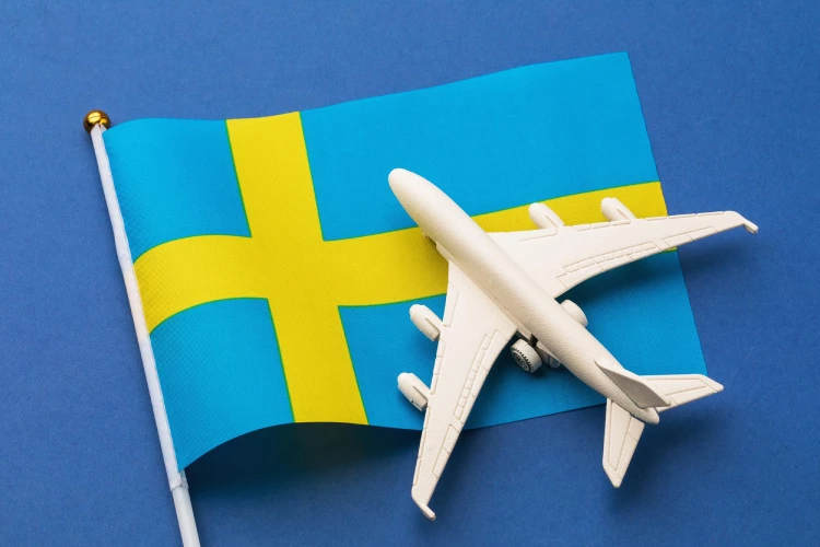 حمل و نقل هوایی به سوئد