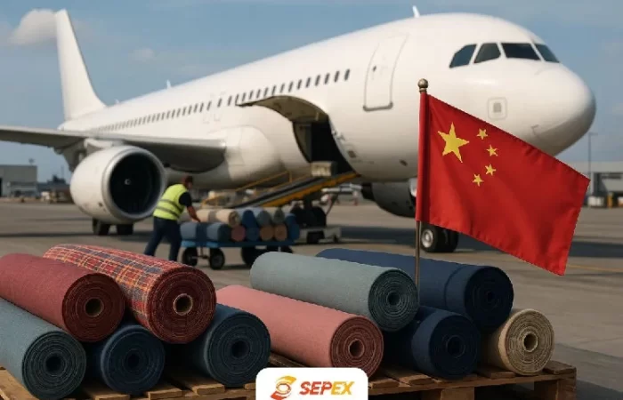 واردات پارچه از چین